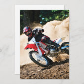 Invitation Motocross (Devant / Derrière)