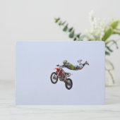 Invitation Motocross fou (Debout devant)