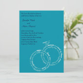 Invitation Mots Mariages (Debout devant)