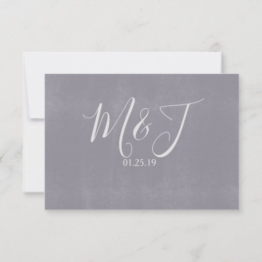 Invitation Moulin à vent rustique moderne en pierre (Dos)