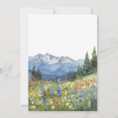 Invitation Mountain Floral Celebration Of Life Funeral (Dos)