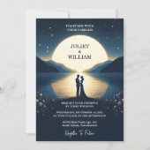 Invitation Mountain Lakeside Forest Outdoor Lake Mariage (Devant)