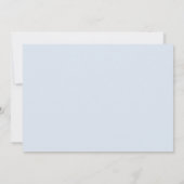 Invitation Mountain Lavender Adventure Début du dîner de répé (Dos)