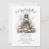 Invitation Mourir à la fête d'Halloween (Devant)