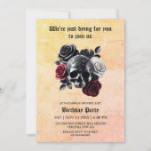 Invitation Mourir Pour Vous De Rejoindre Adulte Halloween Ann (Devant)