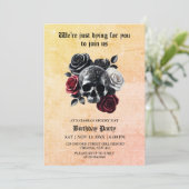 Invitation Mourir Pour Vous De Rejoindre Adulte Halloween Ann (Debout devant)