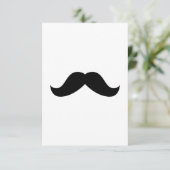 Invitation Moustache (Debout devant)