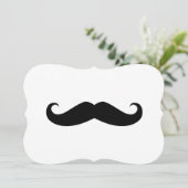 Invitation Moustache (Debout devant)