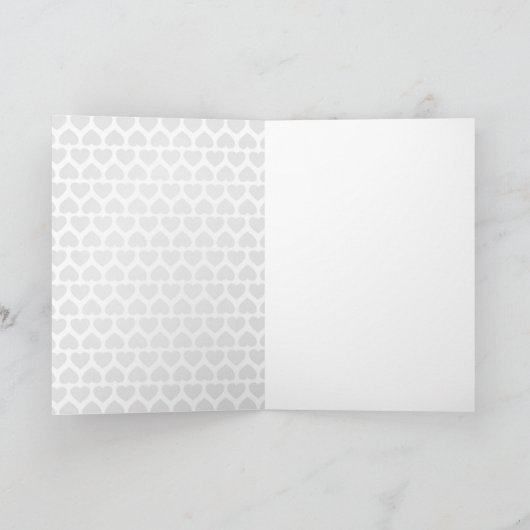 Invitation Moustache and bow for Mr and Mr (Intérieur)