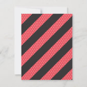 Invitation Moustache lèvres Props Baby shower de révélation d (Dos)