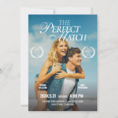Invitation Movie eux mariage (Devant)