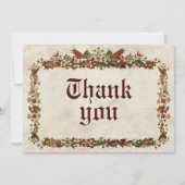 Invitation Moyen Âge médiéval (Devant)