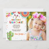 Invitation Moyenne mexicaine Muchas Gracias de Nacho de (Devant)