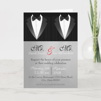 Invitation Mr. et Mr. Bow
