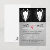 Invitation Mr. et Mr. Bow (Devant / Derrière)