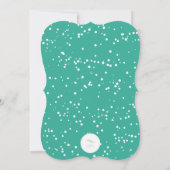 Invitation Mr & Mrs First Christmas Mistletoes Mariage photo (Dos)