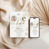 Invitation Mr ONEderful Photo First Birthday