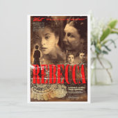 Invitation Mrs. Danvers welcomes you (Debout devant)