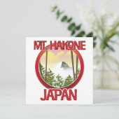 Invitation Mt. Hakone Japon (Debout devant)
