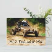 Invitation Muddy Mudfest Dunebuggy 4x4ing (Debout devant)