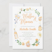 Invitation Muffins et Mimosas Fête des mariées Brunch Party (Devant)