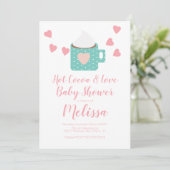 Invitation Mug Campfire de Cocoa de la Saint-Valentin Fille B (Debout devant)