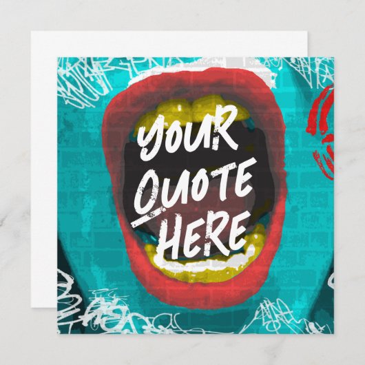 Invitation Mugshot (Devant / Derrière)