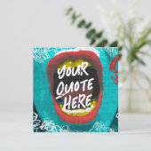 Invitation Mugshot (Debout devant)