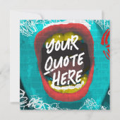 Invitation Mugshot (Devant)