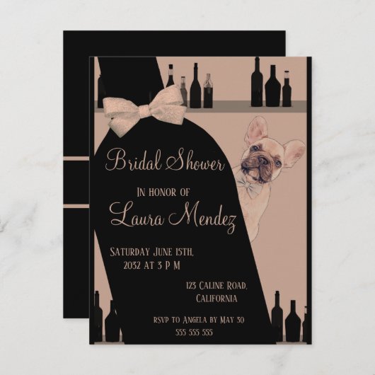 Invitation mujer artística (Devant / Derrière)