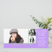 Invitation Multi-modèle photo Sweet 16 Anniversaire Invitatio (Debout devant)