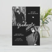 Invitation Multi Photo Graduation (Debout devant)