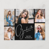 Invitation Multi Photo Graduation Party (Devant)