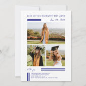 Invitation Multi Photo Graduation Party (Dos)