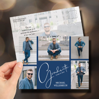 Invitation Multi Photo Graduation Party