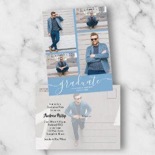 Invitation Multi Photo Graduation Party