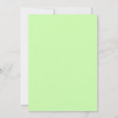 Invitation multicolore à pois pour soirée d'été (Dos)