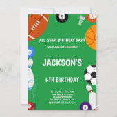 Invitation multisport All-Star All-Sport Boys (Devant)