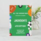 Invitation multisport All-Star All-Sport Boys (Debout devant)