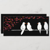 Invitation mur de briques : mur de graffiti (Devant / Derrière)