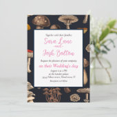 Invitation Mushrooms sauvages (Debout devant)