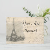 Invitation musicale Vintage de Paris (Debout devant)