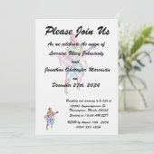 Invitation musicienne de guitare acoustique (Debout devant)