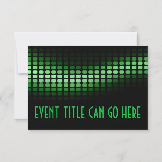 Invitation musicmeterz vert (Devant)