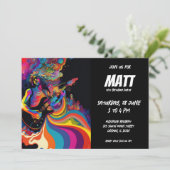 Invitation Musique Concert Guitariste (Debout devant)