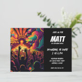 Invitation Musique Concert Guitariste (Debout devant)