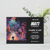 Invitation Musique Concert Guitariste (Debout devant)