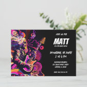 Invitation Musique Concert Guitariste (Debout devant)