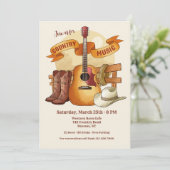 Invitation Musique country (Debout devant)