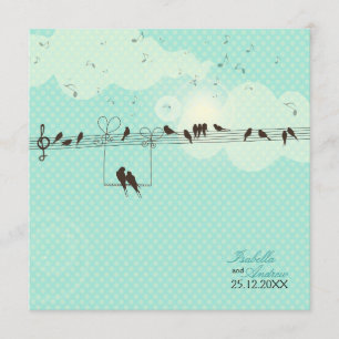 Invitation Musique d'amour